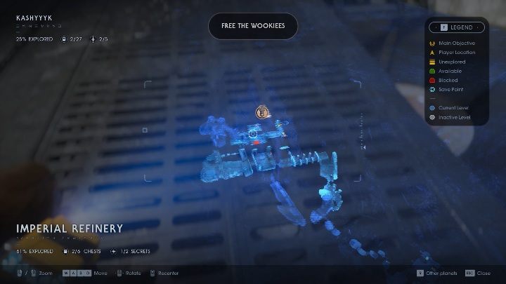 Do pewnego specyficznego mechanizmu, znajdującego się na wyspie Kashyyyk, dotrzesz po uwolnieniu sojuszników z więzienia - Jak ustawić mechanizm na Kashyyyk w Jedi Upadły zakon / Fallen Order? - Star Wars Jedi Fallen Order - poradnik do gry