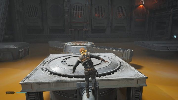 Powyższy mechanizm powinien być ustawiony tak jak na screenie powyżej - Jak ustawić mechanizm na Kashyyyk w Jedi Upadły zakon / Fallen Order? - Star Wars Jedi Fallen Order - poradnik do gry