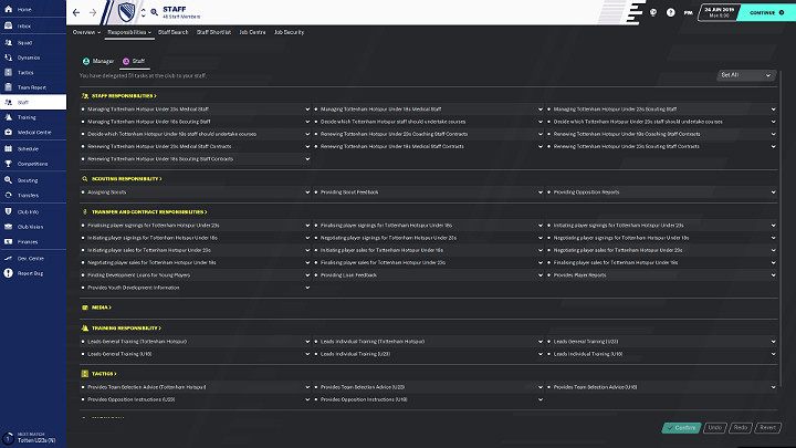 W grze Football Manager 2020 nie musisz podejmować wszystkich decyzji sam - Football Manager 2020 - Porady ogólne - Football Manager 2020 - poradnik do gry