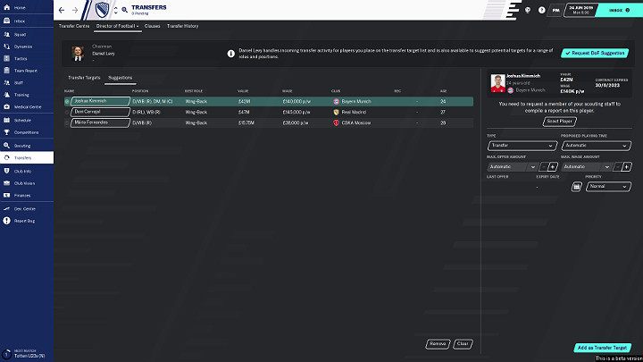 Rynek transferowy to miejsce, gdzie możesz wiele zyskać, ale także bardzo dużo stracić - Football Manager 2020 - Porady ogólne - Football Manager 2020 - poradnik do gry