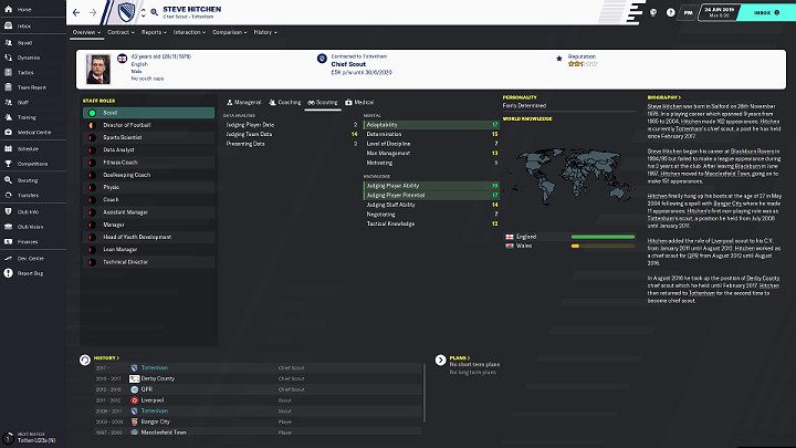 Przy zatrudnianiu Scoutów warto zwrócić uwagę na kilka istotnych kryteriów - Scouting w grze Football Manager 2020 - Football Manager 2020 - poradnik do gry