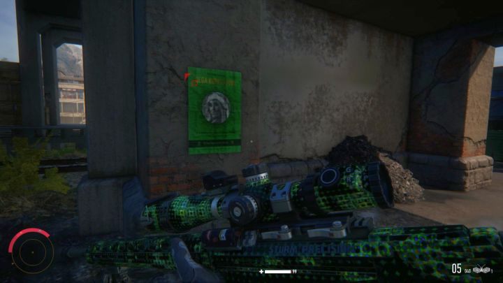 Plakat do zebrania. - Stacja Sibirskaya-7 (Sibirskaya-7 Junction) | Sekrety w Sniper Contracts - Sniper Ghost Warrior Contracts - poradnik do gry