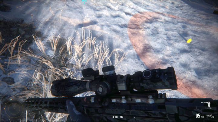 Tryb Maski pozwala na wykrywanie, miedzy innymi, wrogich min przeciwpiechotnych. - Tryb Maski w Sniper Ghost Warrior Contracts - Sniper Ghost Warrior Contracts - poradnik do gry