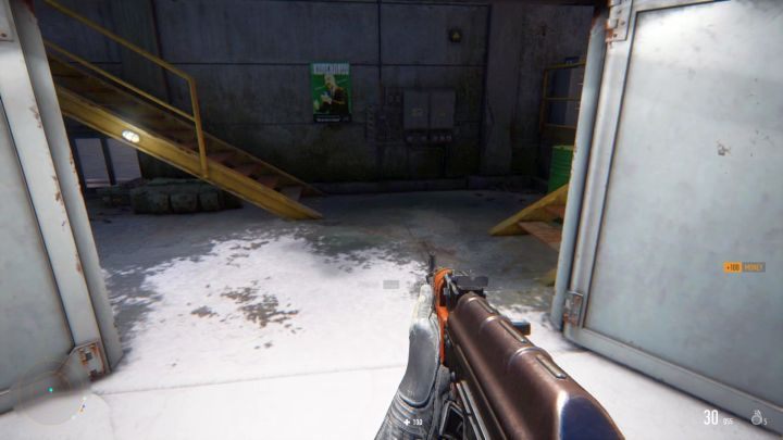 Na ścianie wisi plakat, czyli przedmiot Przemówienie Kurczatowa (Kurchatovs Speech). - Port Kołczaka (Kolchak Harbor) | Sekrety w Sniper Ghost Warrior Contracts - Sniper Ghost Warrior Contracts - poradnik do gry