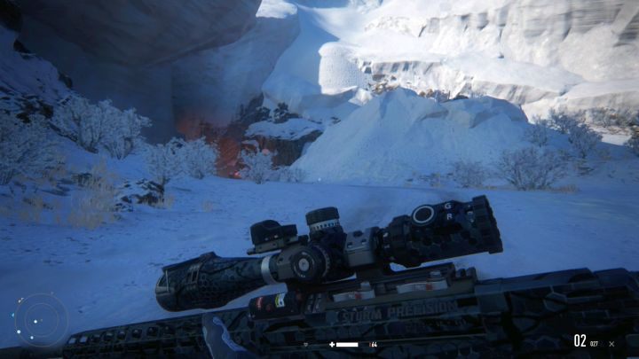 Na wprost znajdziesz tunel, do którego trzeba się udać, by dojść do kolejnej placówki wroga. - Forteca Arakchayev (Arakchayev Fortress) | Solucja Sniper Ghost Warrior Contracts - Sniper Ghost Warrior Contracts - poradnik do gry