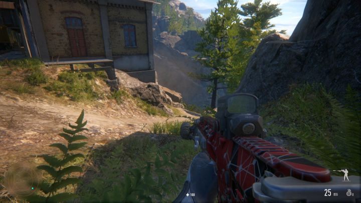 Zejdź na dół, wzdłuż tej ścieżki, by dotrzeć do pozostałych dwóch kontraktów. - Stacja Sibirskaya-7 (Sibirskaya-7 Junction) | Solucja Sniper Contracts - Sniper Ghost Warrior Contracts - poradnik do gry