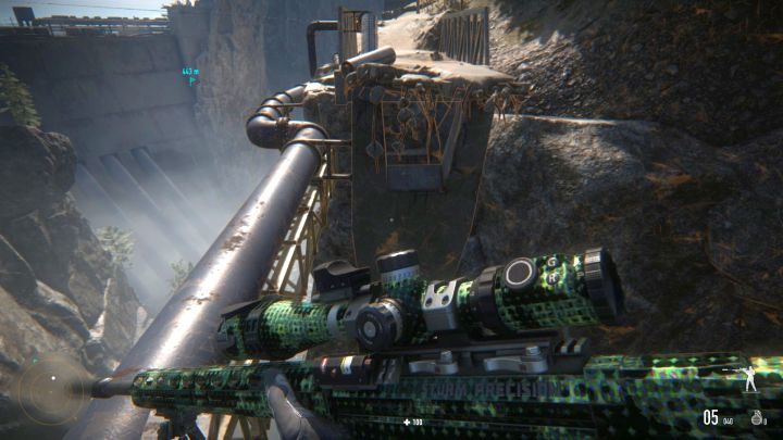 Musisz przejść po rurach, by móc kontynuować. - Stacja Sibirskaya-7 (Sibirskaya-7 Junction) | Solucja Sniper Contracts - Sniper Ghost Warrior Contracts - poradnik do gry