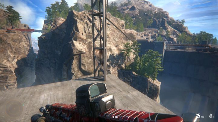 Wykorzystaj linkę, by dotrzeć do placówki wroga. - Stacja Sibirskaya-7 (Sibirskaya-7 Junction) | Solucja Sniper Contracts - Sniper Ghost Warrior Contracts - poradnik do gry