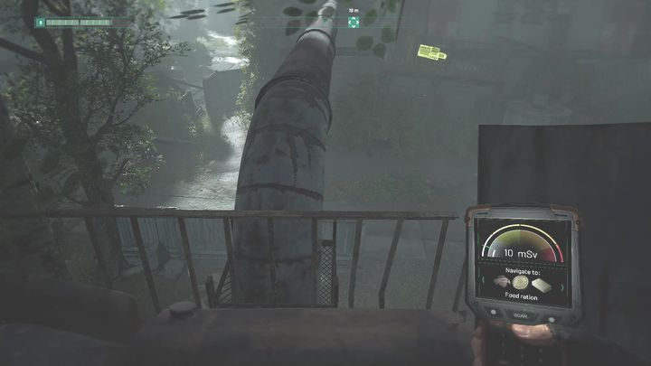 Zrzut znajduje się na balkonie - Chernobylite: Food Stash - solucja, opis przejścia - Chernobylite - poradnik do gry