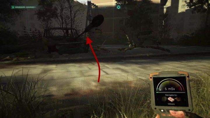 Idź jego tylną stroną, a znajdziesz wejście - Chernobylite: Mysterious informator - solucja, opis przejścia - Chernobylite - poradnik do gry