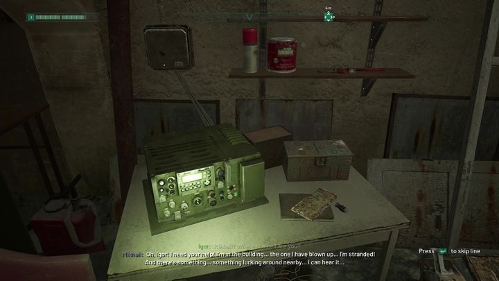 Radiostacja jest źródłem kolejnych zadań. - Chernobylite: Przebieg dnia - Chernobylite - poradnik do gry