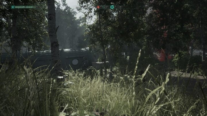 Waszym kolejnym celem będzie obóz wojskowych - Chernobylite: Transport broni (Weapon transport) - solucja, opis przejścia - Chernobylite - poradnik do gry