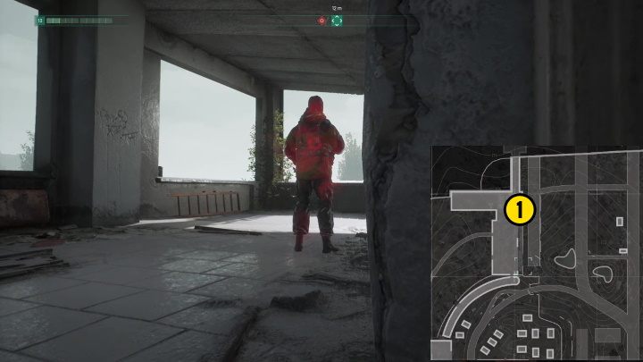 Po sprawdzeniu sytuacji, możecie skierować się w stronę Centrum Kultury - Chernobylite: Porwać Kozłowa (Kidnap Kozlov) - solucja, opis przejścia - Chernobylite - poradnik do gry