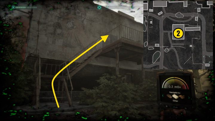 W środku należy odszukać schody prowadzące na dół - Chernobylite: Michaił w opałach/Mikhail in Trouble - solucja, opis przejścia - Chernobylite - poradnik do gry
