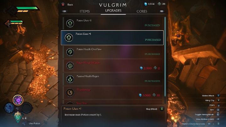 W sklepie zakupić ulepszenia, eliksiry, bonusy, nowe rodzaje broni, klucze, oraz wiele innych ciekawych przedmiotów - Darksiders Genesis: Sklepy - Darksiders Genesis - poradnik do gry