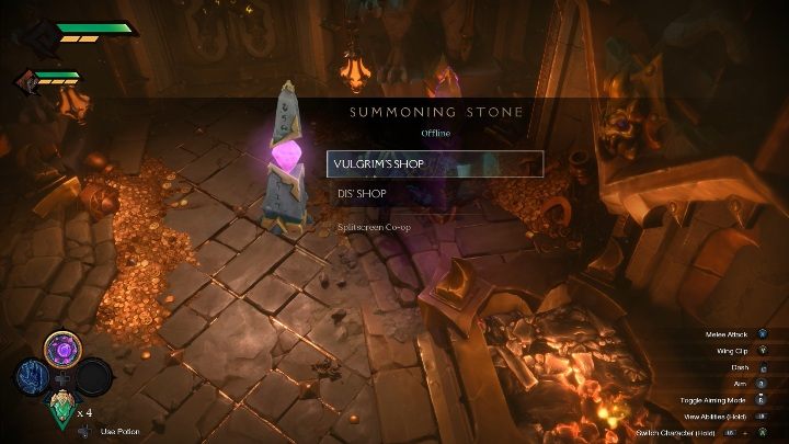 W grze Darksiders Genesis dostępne są dwa sklepy Vulgrims Shop i Dis Shop - Darksiders Genesis: Sklepy - Darksiders Genesis - poradnik do gry