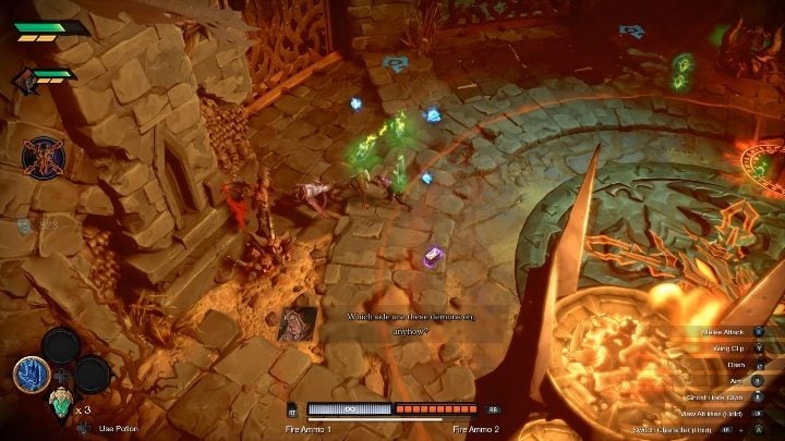 Zmiana postaci to jedna z podstawowych mechanik gry Darksiders Genesis - Darksiders Genesis: System walki - Darksiders Genesis - poradnik do gry