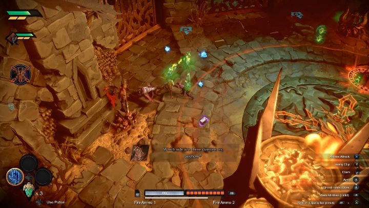 Zmiana postaci to jedna z podstawowych mechanik gry Darksiders Genesis - Darksiders Genesis: Porady na start - Darksiders Genesis - poradnik do gry