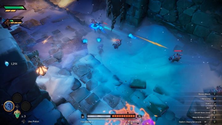 Dodatkowo wszystkie dusze są podzielone i każdy gracz może zebrać dowolne przedmioty znajdujące się w grze - Darksiders Genesis: Porady na start - Darksiders Genesis - poradnik do gry