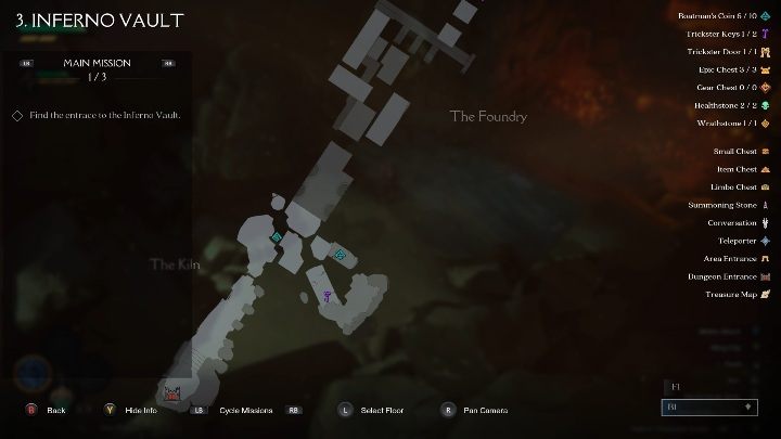 Jeśli odpaliłeś mapę po raz pierwszy i rzuciłeś na nią okiem pewnie zacząłeś się zastanawiać gdzie znajduje się twoja postać - Darksiders Genesis: Nie widzę siebie na mapie - dlaczego? - Darksiders Genesis - poradnik do gry