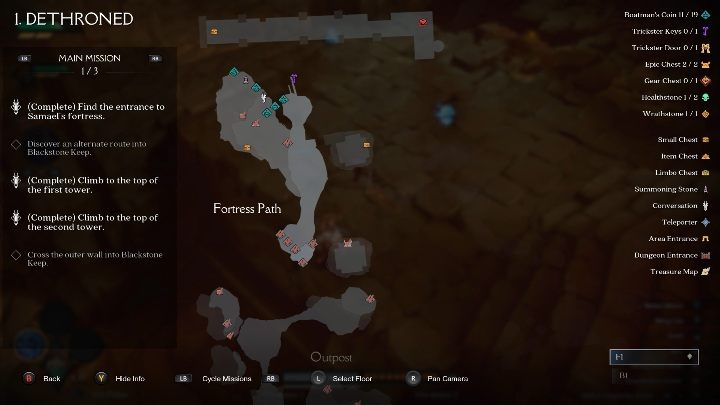 Jednak jedna opcja ułatwia odnalezienie swojej lokalizacji na mapie gry - Darksiders Genesis: Nie widzę siebie na mapie - dlaczego? - Darksiders Genesis - poradnik do gry