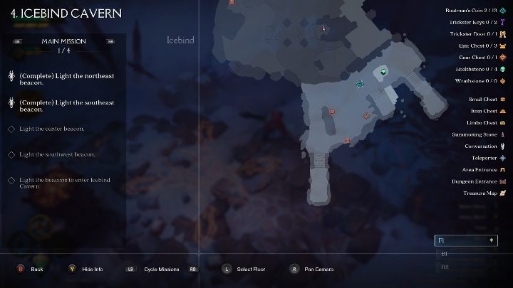 Gdy zobaczysz już lokację/część mapy, w której się znajdujesz znacznie łatwiej będzie Ci ocenić lokalizację - Darksiders Genesis: Nie widzę siebie na mapie - dlaczego? - Darksiders Genesis - poradnik do gry