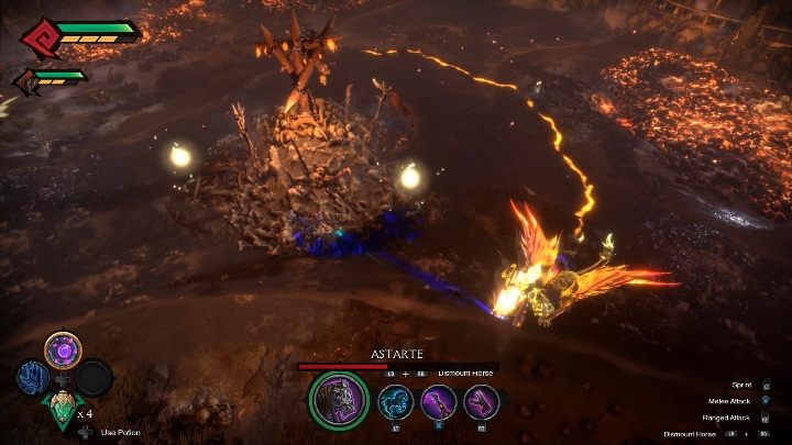 Po zabiciu bossa możesz kontynuować rozgrywkę fabularną - Darksiders Genesis: Astarte boss - rozdział 10, walka - Darksiders Genesis - poradnik do gry