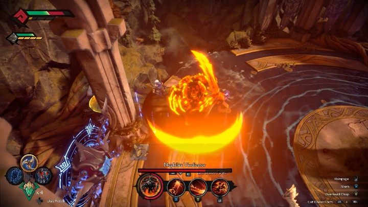 1 - Darksiders Genesis: Nephilim Vindicator boss - rozdział 11, walka - Darksiders Genesis - poradnik do gry