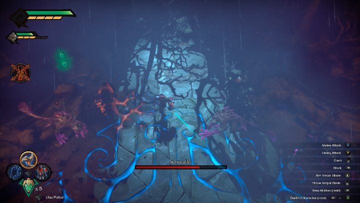 Jeśli masz taką możliwość, pozbądź się pierw sojuszników bossa - Darksiders Genesis: Stormcaller boss - rozdział 12, walka - Darksiders Genesis - poradnik do gry