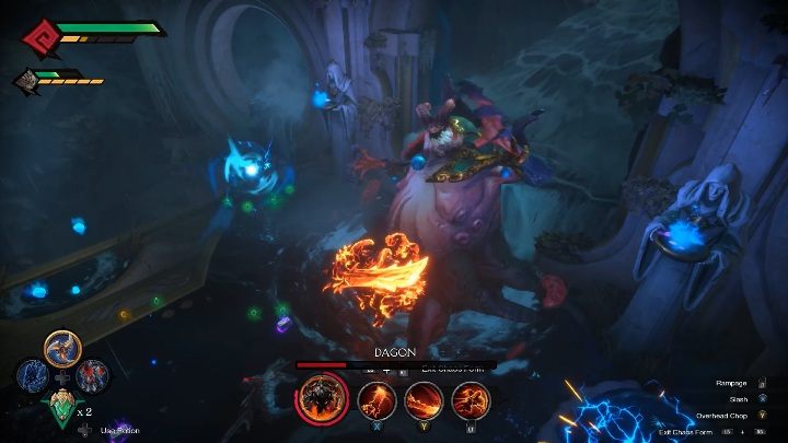 Jak tylko możesz używaj anarchii/chaosu - Darksiders Genesis: Dagon boss - rozdział 13, walka - Darksiders Genesis - poradnik do gry