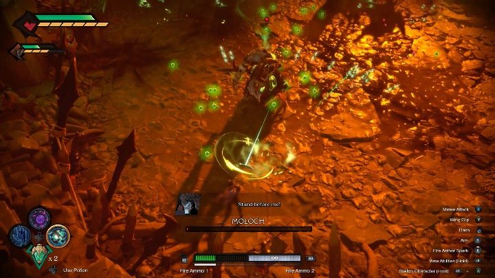 Po zakończeniu walki wrócisz do Pustki - Darksiders Genesis: Moloch boss - rozdział 16, walka - Darksiders Genesis - poradnik do gry