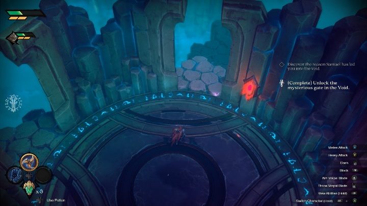 Udaj się do głównej sali w Pustce - Darksiders Genesis: Tajemnicza brama w Pustce - jak otworzyć? Rozdział 1 - Darksiders Genesis - poradnik do gry