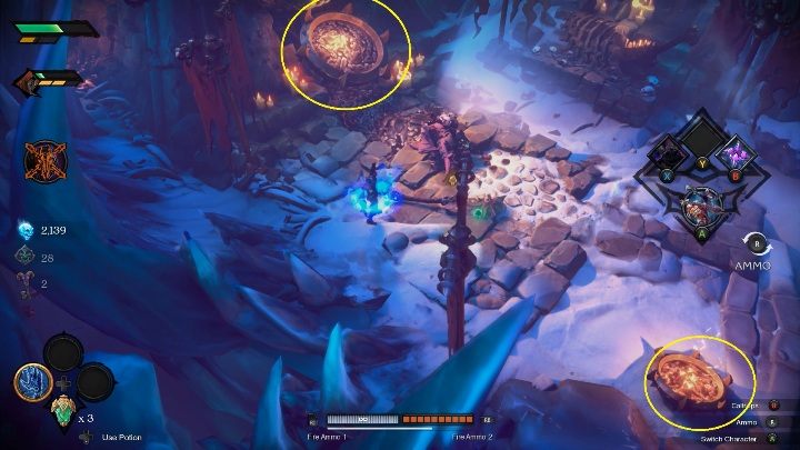 Odpalenie ostatniego ogniska otworzy Ci drogę do lochów - Darksiders Genesis: Loch, rozdział 4 - jak się tam dostać? - Darksiders Genesis - poradnik do gry