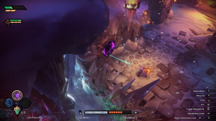 Wrzuć Bomb Grawths w portal - Darksiders Genesis: Void Bomb, rozdział 4 - jak używać? - Darksiders Genesis - poradnik do gry