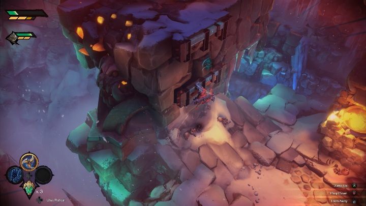 Po zabiciu bossa wejdź na górę, po kolumnie, ustawionej z lewej strony areny - Darksiders Genesis: Przejście do Pustki, rozdział 4 - jak otworzyć? - Darksiders Genesis - poradnik do gry