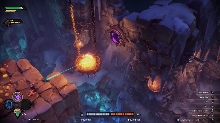 Wróć na górę i rzuć Bomb Grawths w portal - Darksiders Genesis: Przejście do Pustki, rozdział 4 - jak otworzyć? - Darksiders Genesis - poradnik do gry