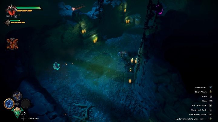 Bomb Grawths rzuć w zniszczoną ścianę - Darksiders Genesis: Kryształowe klucze, rozdział 7 - jak zdobyć? - Darksiders Genesis - poradnik do gry