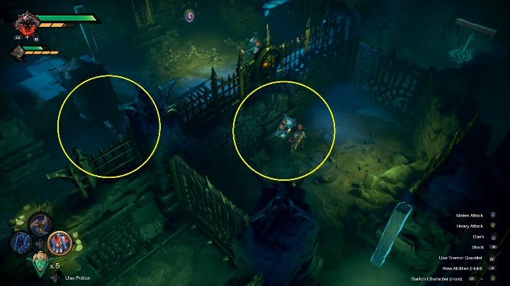 Ponownie użyj dźwigni - Darksiders Genesis: Labirynt, rozdział 7 - jak przejść? - Darksiders Genesis - poradnik do gry