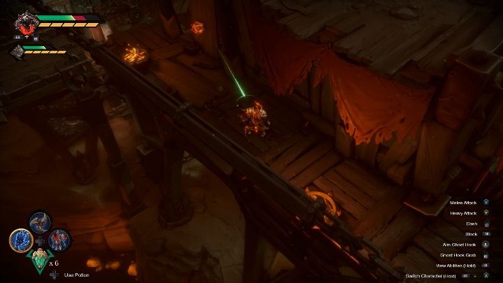 Na przemieszczenie bomby są dwa sposoby - Darksiders Genesis: Ściana, rozdział 14 - jak rozbić? - Darksiders Genesis - poradnik do gry