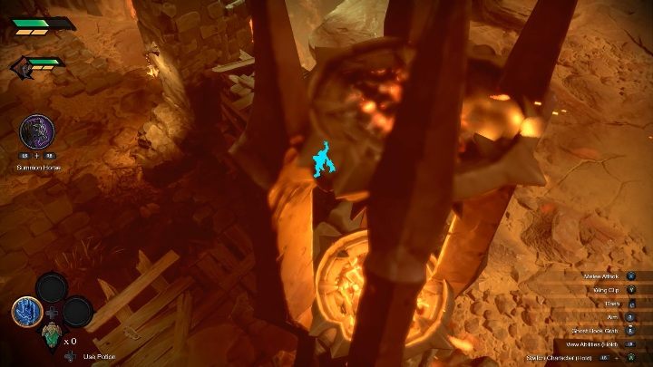 Możliwe, że postać stoi na jakiejś niewidzialnej półce, której nie jesteś w stanie zauważyć - Darksiders Genesis: Utknąłem pomiędzy teksturami - co teraz? - Darksiders Genesis - poradnik do gry