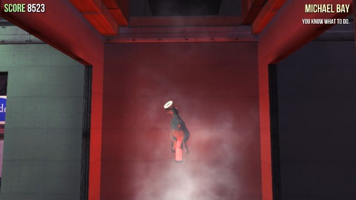 W grze znajdziesz budynek z wentylatorami - Posągi kóz w Goat Simulator - Goat Simulator - poradnik do gry