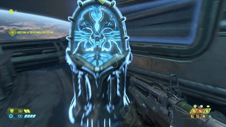 Na głównym poziomie Fortecy Zagłady znajdziesz kryształ - Doom Eternal: Forteca Zagłady | Mapa sekretów, znajdźki - Doom Eternal - poradnik do gry