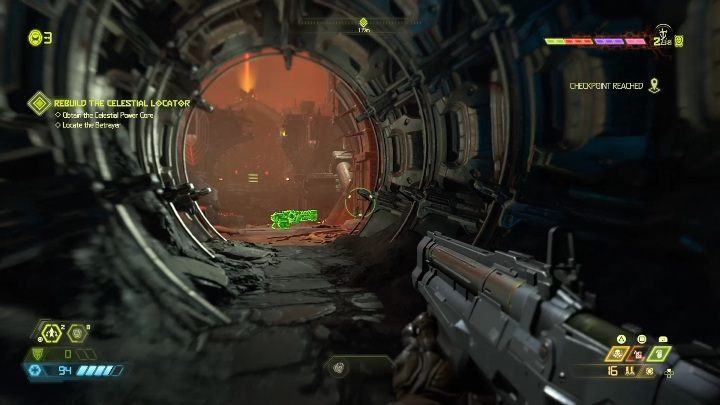 Działanie - dzięki niemu możesz niszczyć tarcze energetyczne wrogów - Doom Eternal: Bronie - Doom Eternal - poradnik do gry