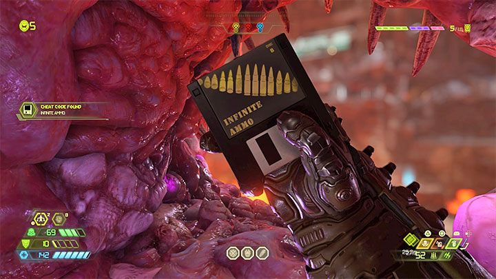 Najważniejszą informacją jest to, że nie możesz zagrać w klasycznego Dooma 1 dopóki nie zbierzesz wszystkich dyskietek - Doom Eternal: Doom 1 i Doom 2 - jak zagrać? - Doom Eternal - poradnik do gry