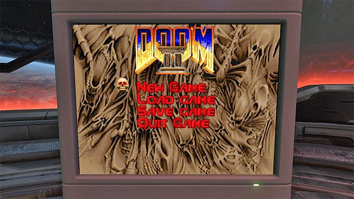 W celu odblokowania pliku 2 - gry Doom 2 musisz wprowadzić poprawne hasło - to FLYNNTAGGART - Doom Eternal: Komputer PC w Fortecy Zagłady - do czego służy? - Doom Eternal - poradnik do gry