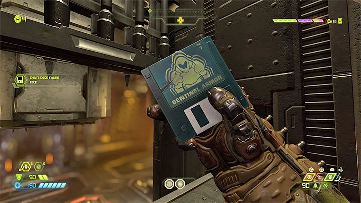 Do korzystania z kodów / cheatów będą ci potrzebne dyskietki, które są jedną z kategorii znajdziek / sekretów w grze - Doom Eternal: Kody, cheaty - jak odblokować? - Doom Eternal - poradnik do gry