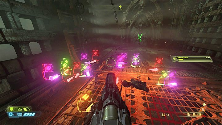 Jednym ze sposobów uzupełnienia amunicji oraz utraconych punktów zdrowia i pancerza jest zbieranie lootu pozostawianego przez atakowanych przeciwników - Doom Eternal: Porady na start - Doom Eternal - poradnik do gry
