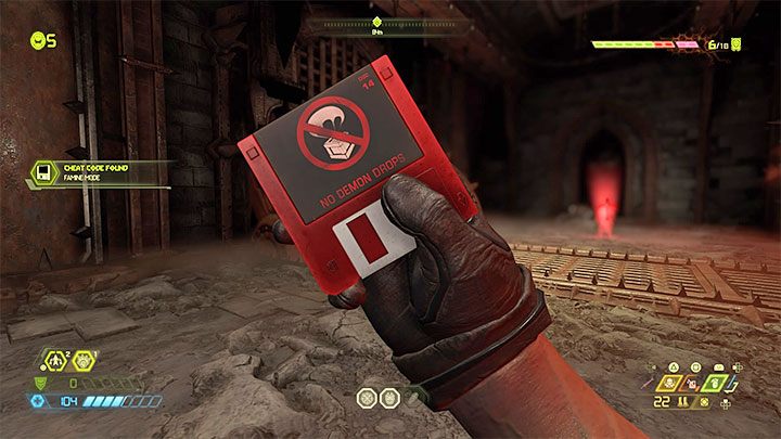 Pierwszy krok to zdobycie dyskietki odblokowującej tryb klęski głodowej - Doom Eternal: Trofeum Mistrzostwo postu - jak zdobyć? - Doom Eternal - poradnik do gry