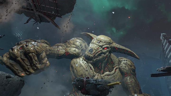 Ikona Grzechu to tytan, który pragnie zniszczyć ziemię - Doom Eternal: Boss Ikona Grzechu | walka, jak pokonać - Doom Eternal - poradnik do gry