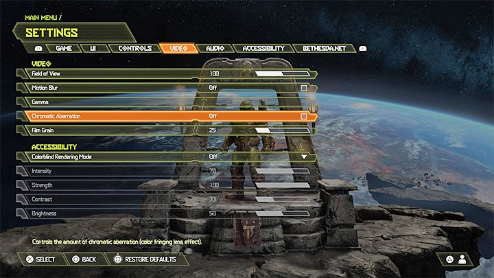 Tak, Doom Eternal pozwala na wyłączenie lub ograniczenie filtru zwanego filmowym ziarnem (Film Grain), który może przeszkadzać niektórym graczom w czerpaniu przyjemności z gry - Doom Eternal - poradnik do gry